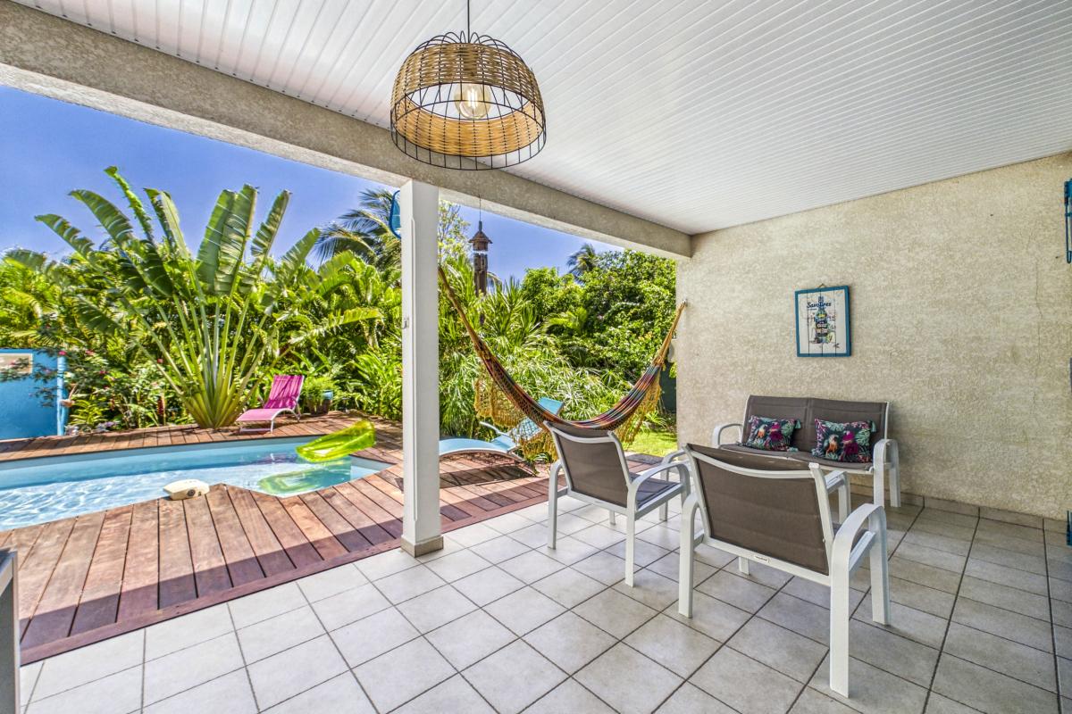 8.Location villa piscine saint françois guadeloupe